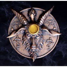 Incense Holder and Candle Baphomet 