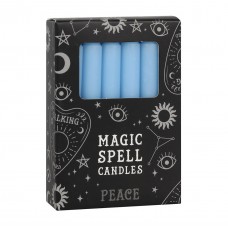 Candle Box Light Blue Peace