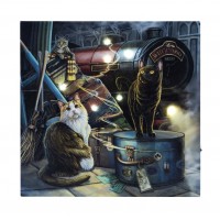 Canvas Picture Light Up Witchwood Express