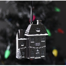 Haunted Holiday House Hanging Ornament