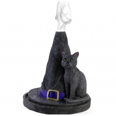 Incense Cone Burner Witch Hat & Cat( LP)